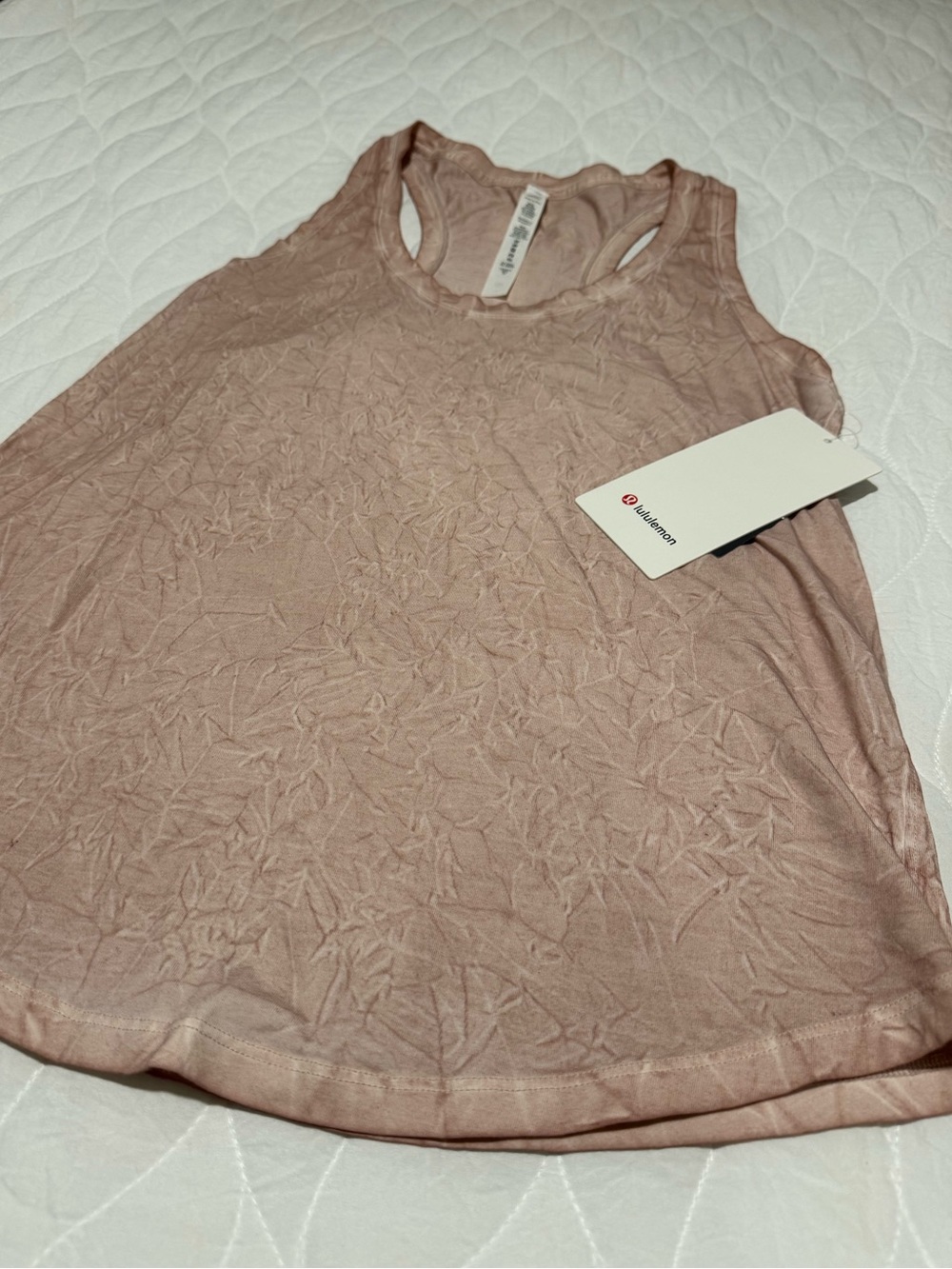 NWT Lululemon Pink Mauve Love Tank